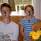 Kinder spielen